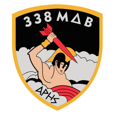Eskadra HELLENIC AIR FORCE 338 MIRA “ARES” logo