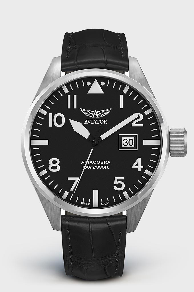 Airacobra P42 V.1.22.0.148.4 Pilot`s Watch by AVIATOR Watch Brand