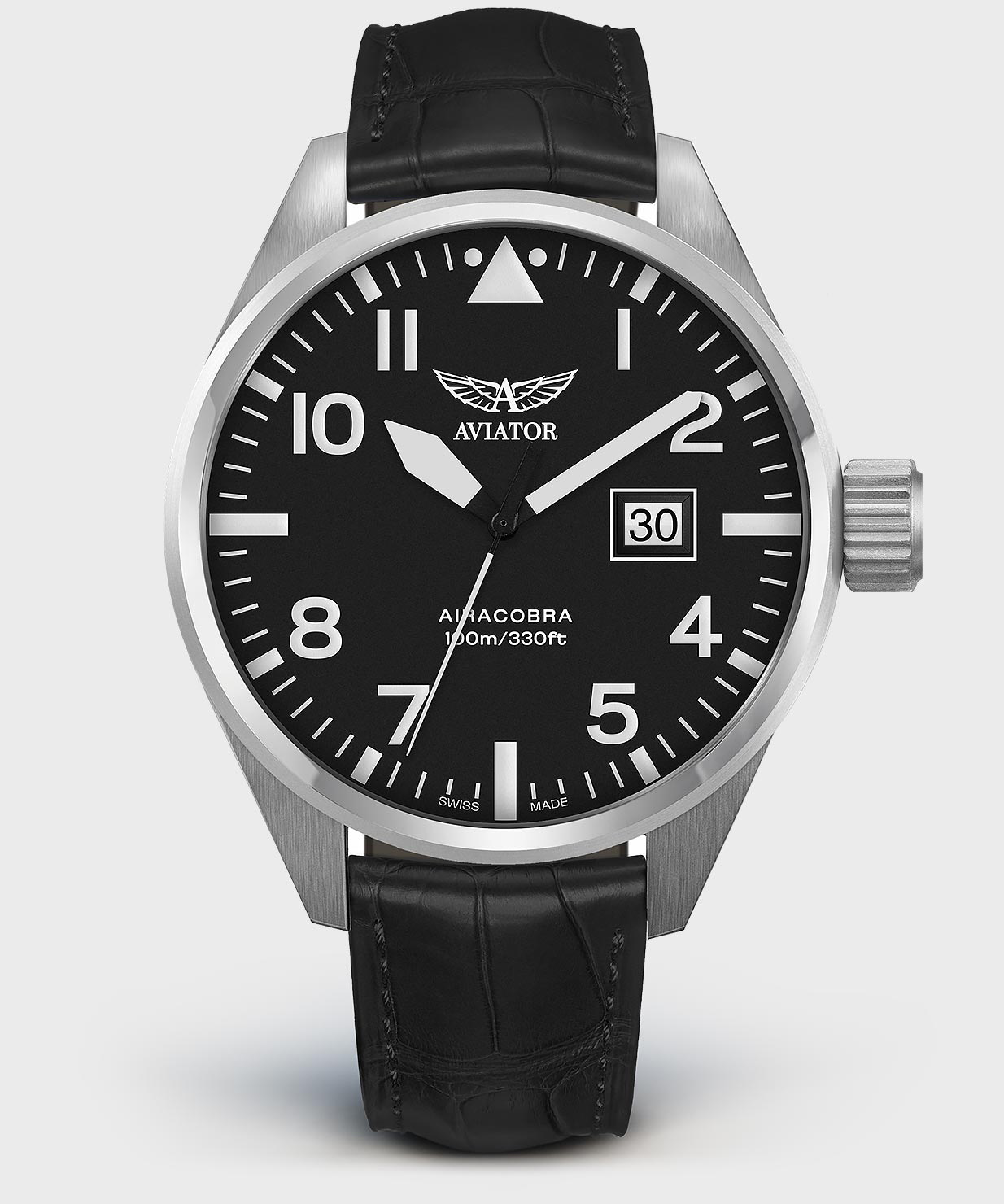 Airacobra P42 V.1.22.0.148.4 Pilot`s Watch by AVIATOR Watch Brand