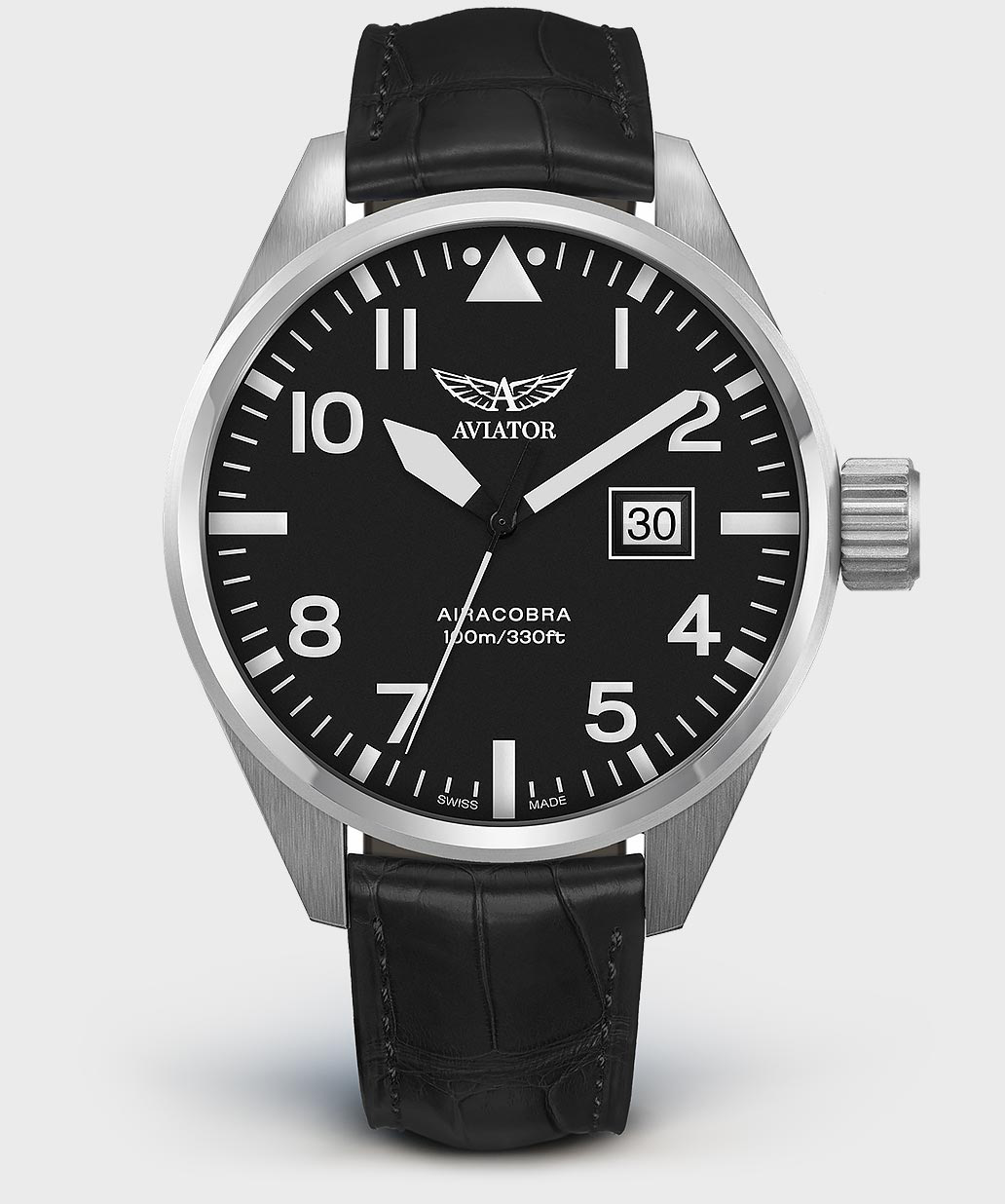 Airacobra P42 V.1.22.0.148.4 Pilot`s Watch by AVIATOR Watch Brand