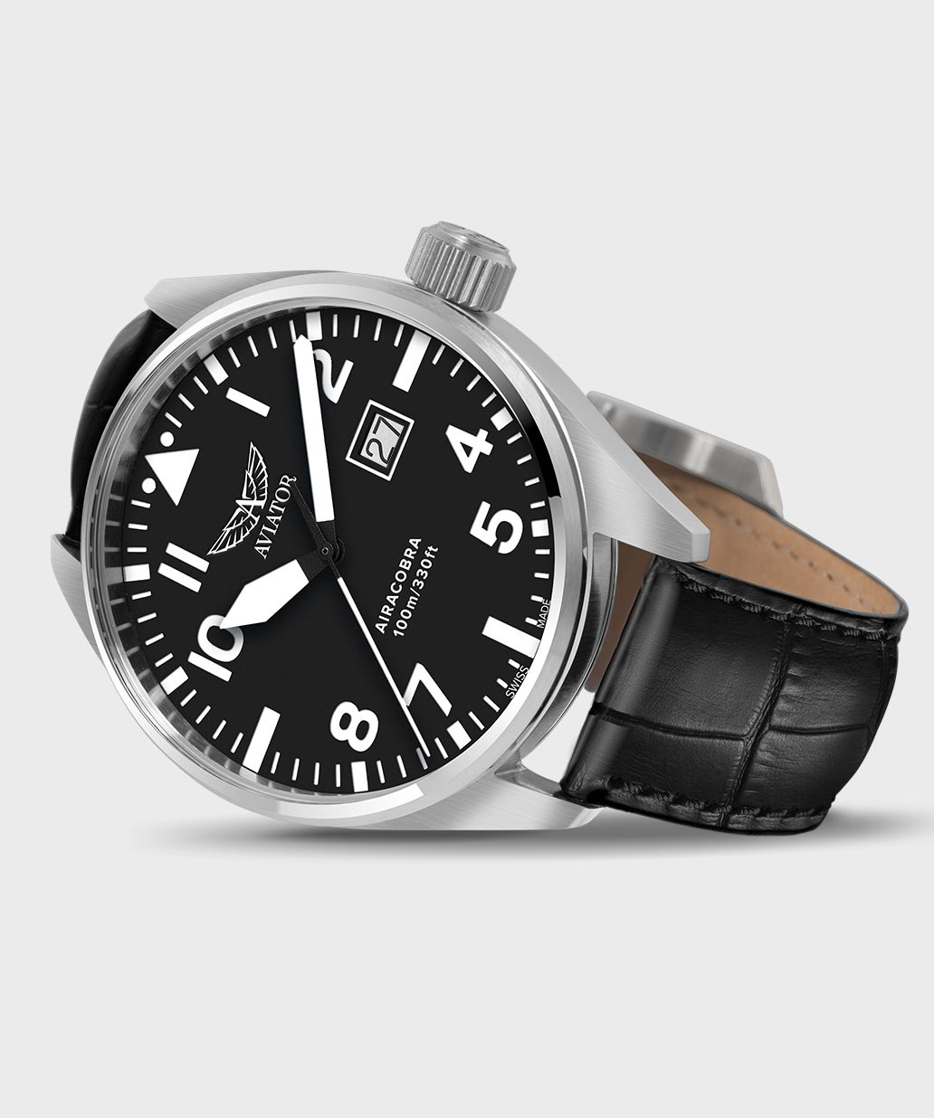 Airacobra P42 V.1.22.0.148.4 Pilot`s Watch by AVIATOR Watch Brand