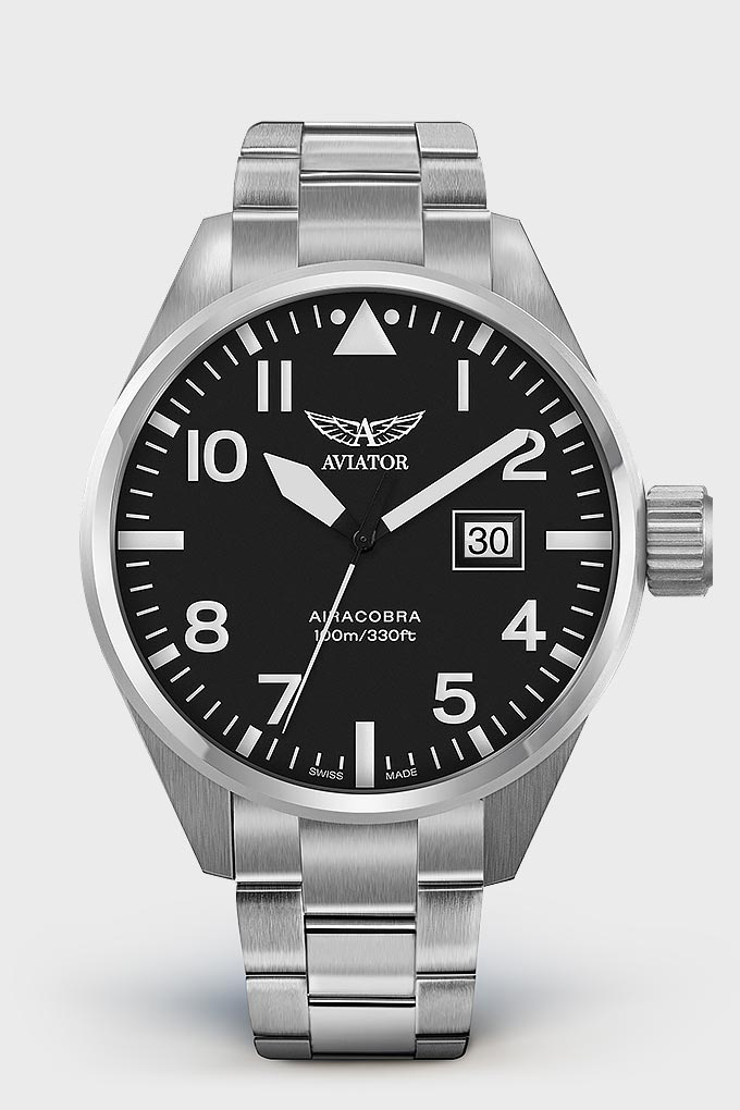 Airacobra P42 V.1.22.0.148.5 Pilot`s Watch by AVIATOR Watch Brand