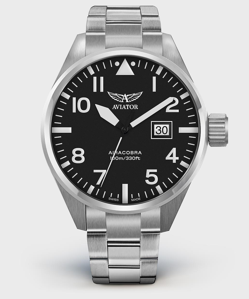Airacobra P42 V.1.22.0.148.5 Pilot`s Watch by AVIATOR Watch Brand