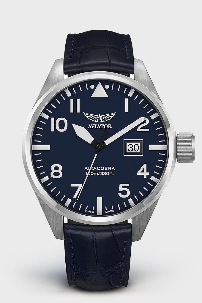Airacobra P42 V.1.22.0.149.4 Pilot`s Watch by AVIATOR Watch Brand