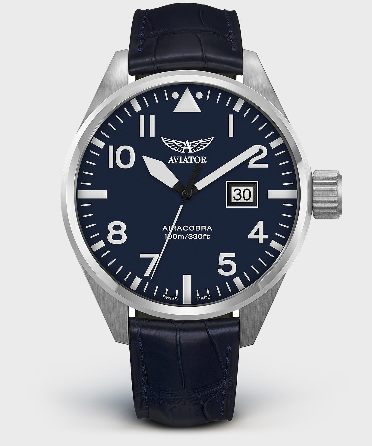 Airacobra P42 V.1.22.0.149.4 Pilot`s Watch by AVIATOR Watch Brand