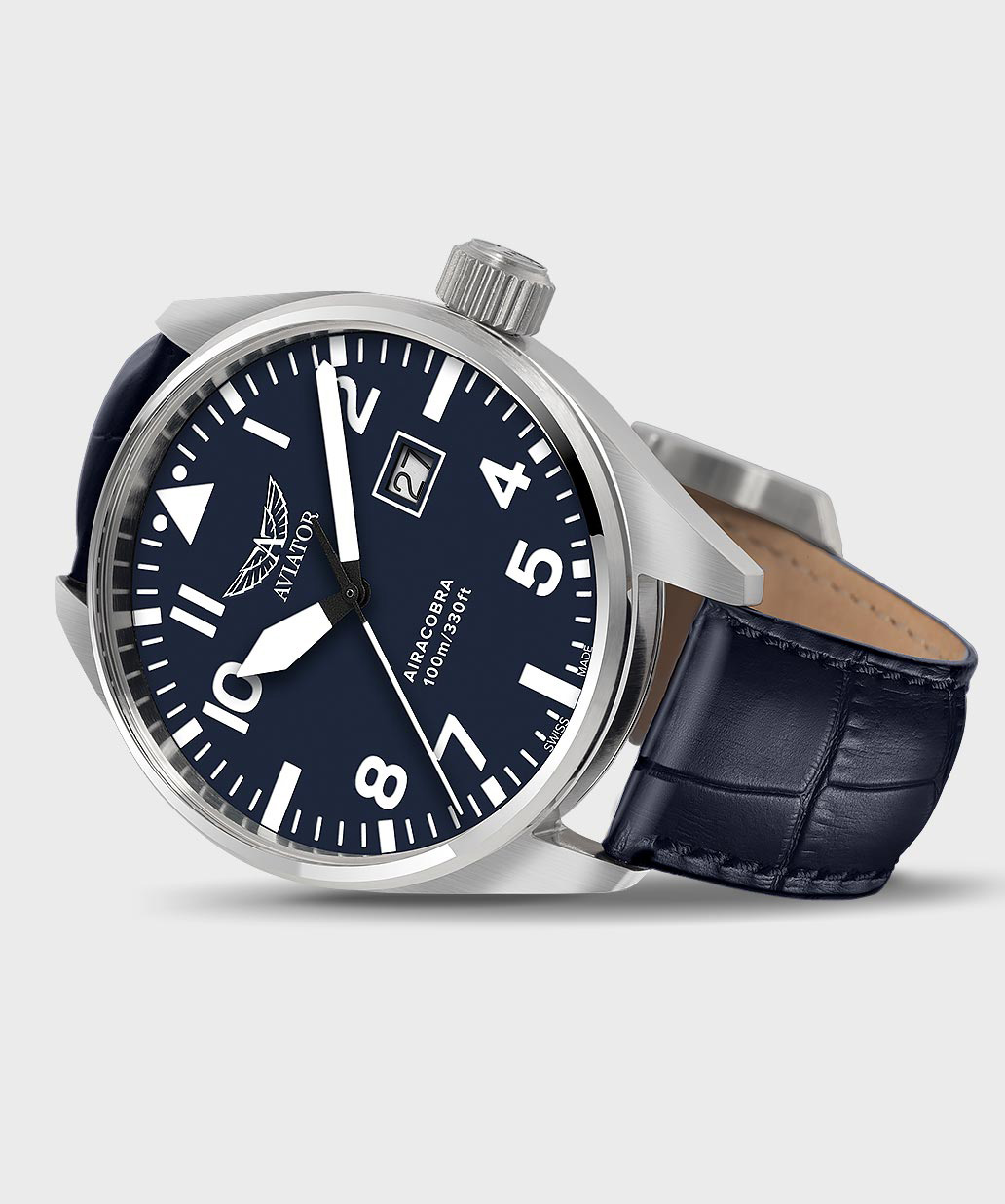 Airacobra P42 V.1.22.0.149.4 Pilot`s Watch by AVIATOR Watch Brand