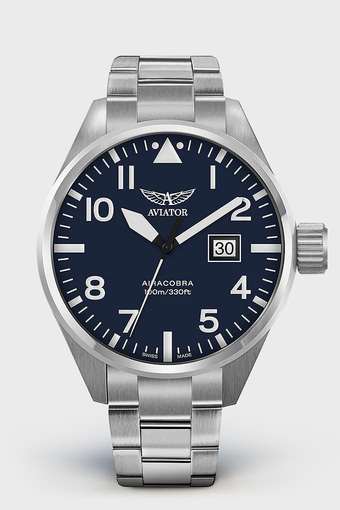 Airacobra P42 V.1.22.0.149.5 Pilot`s Watch by AVIATOR Watch Brand