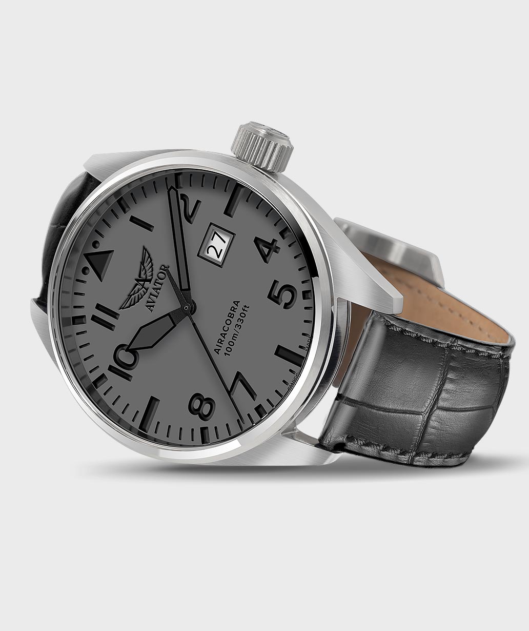 Airacobra P42 V.1.22.0.150.4 Pilot`s Watch by AVIATOR Watch Brand