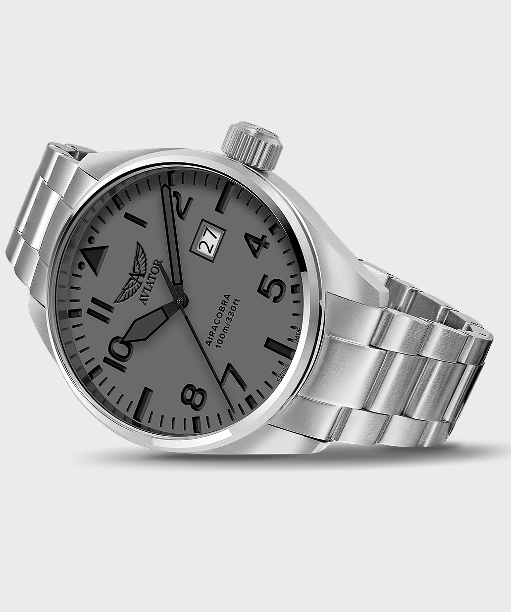 Airacobra P42 V.1.22.0.150.5 Pilot`s Watch by AVIATOR Watch Brand