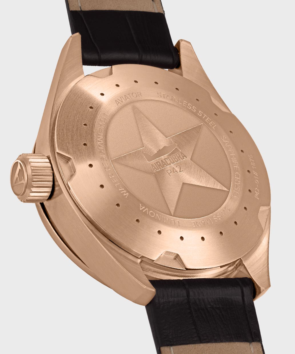 Airacobra P42 V.1.22.2.151.4 Pilot`s Watch by AVIATOR Watch Brand