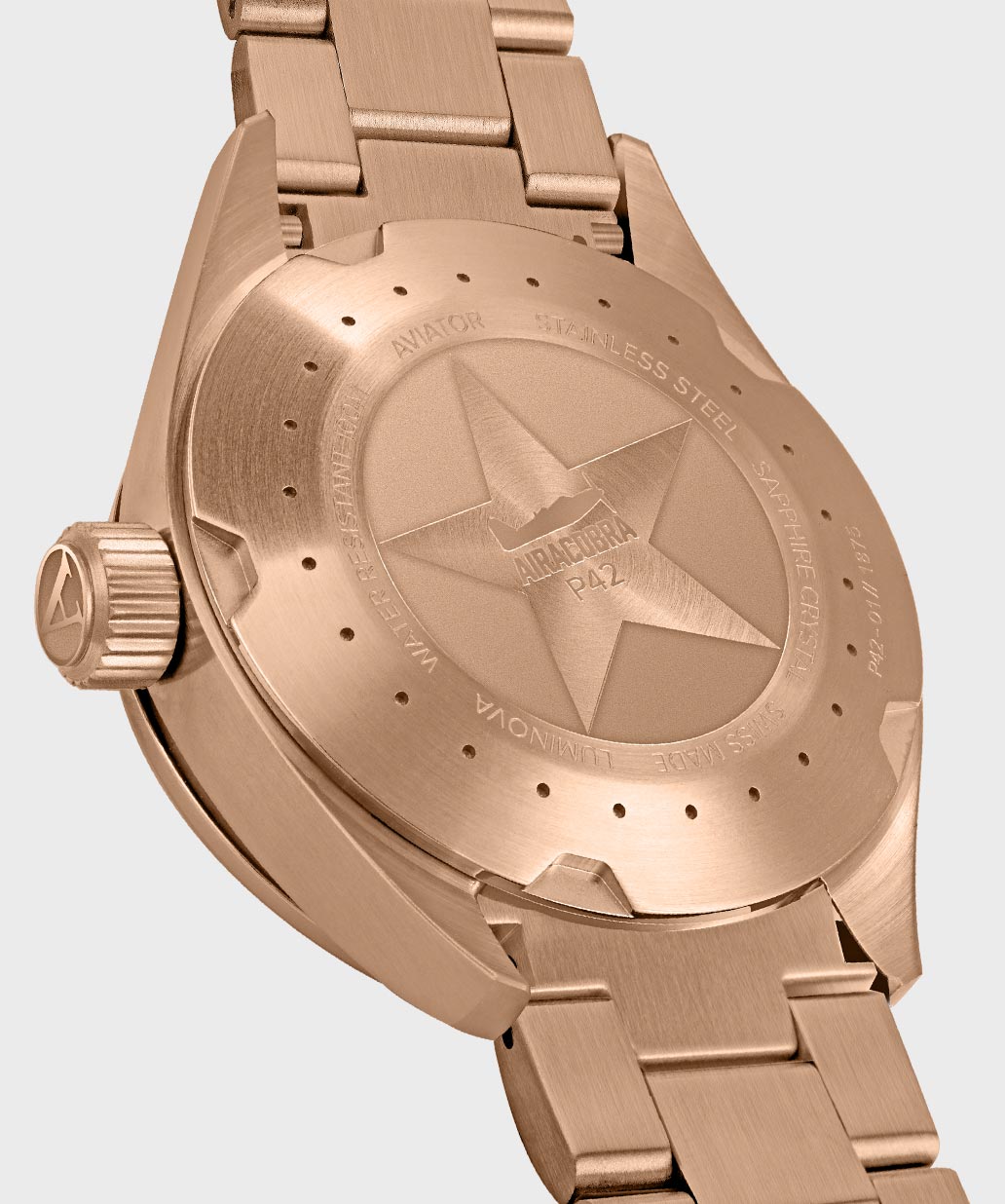 Airacobra P42 V.1.22.2.151.5 Pilot`s Watch by AVIATOR Watch Brand