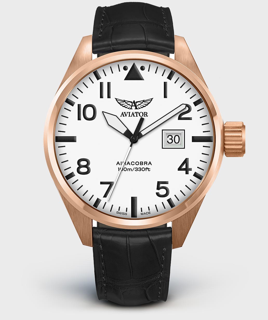 Airacobra P42 V.1.22.2.152.4 Pilot`s Watch by AVIATOR Watch Brand
