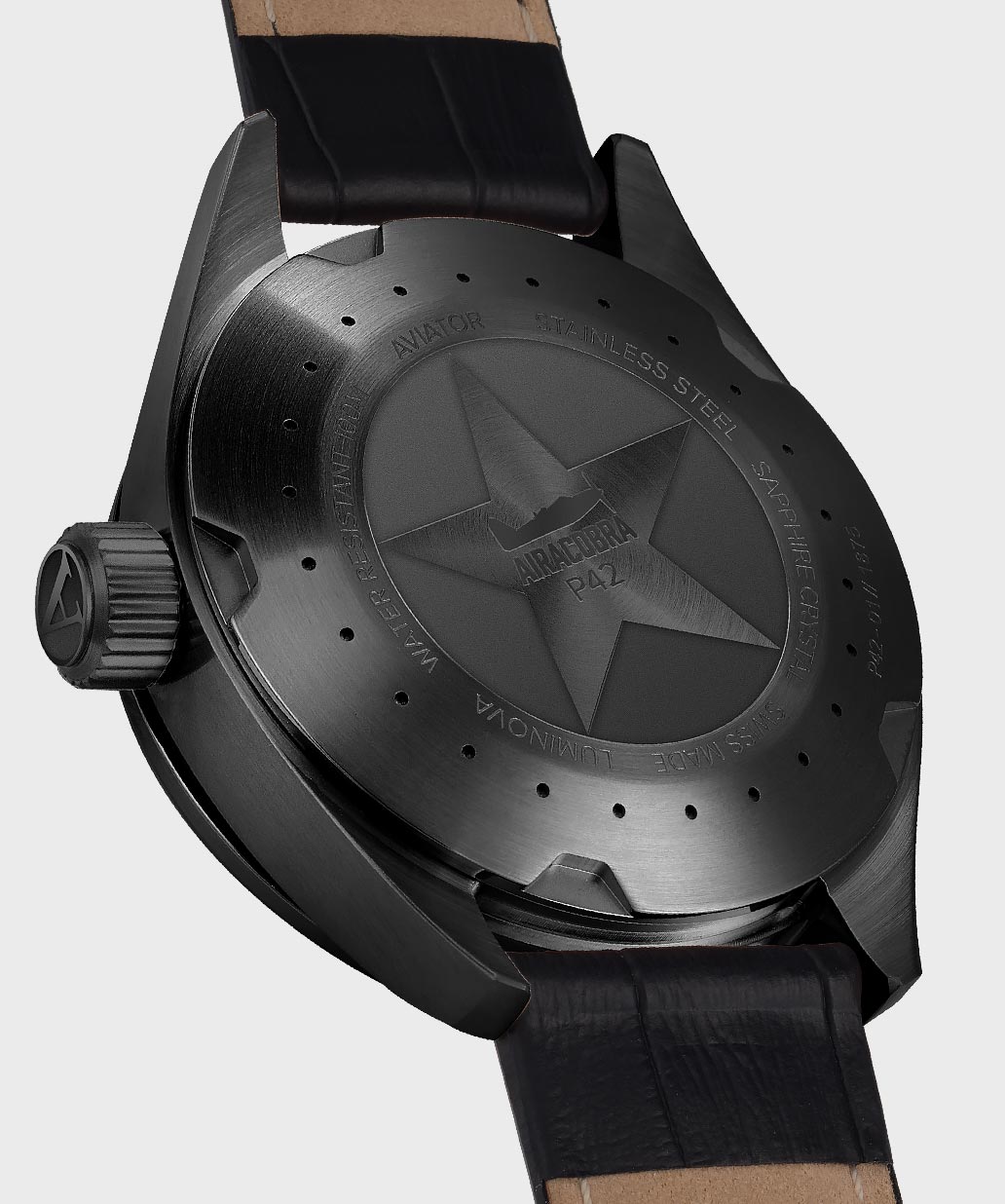 Airacobra P42 V.1.22.5.148.4 Pilot`s Watch by AVIATOR Watch Brand