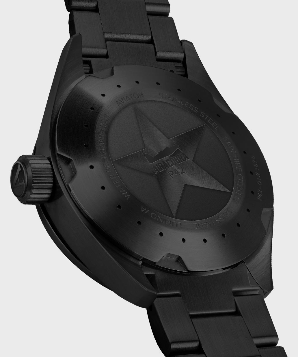 Airacobra P42 V.1.22.5.157.5 Pilot`s Watch by AVIATOR Watch Brand