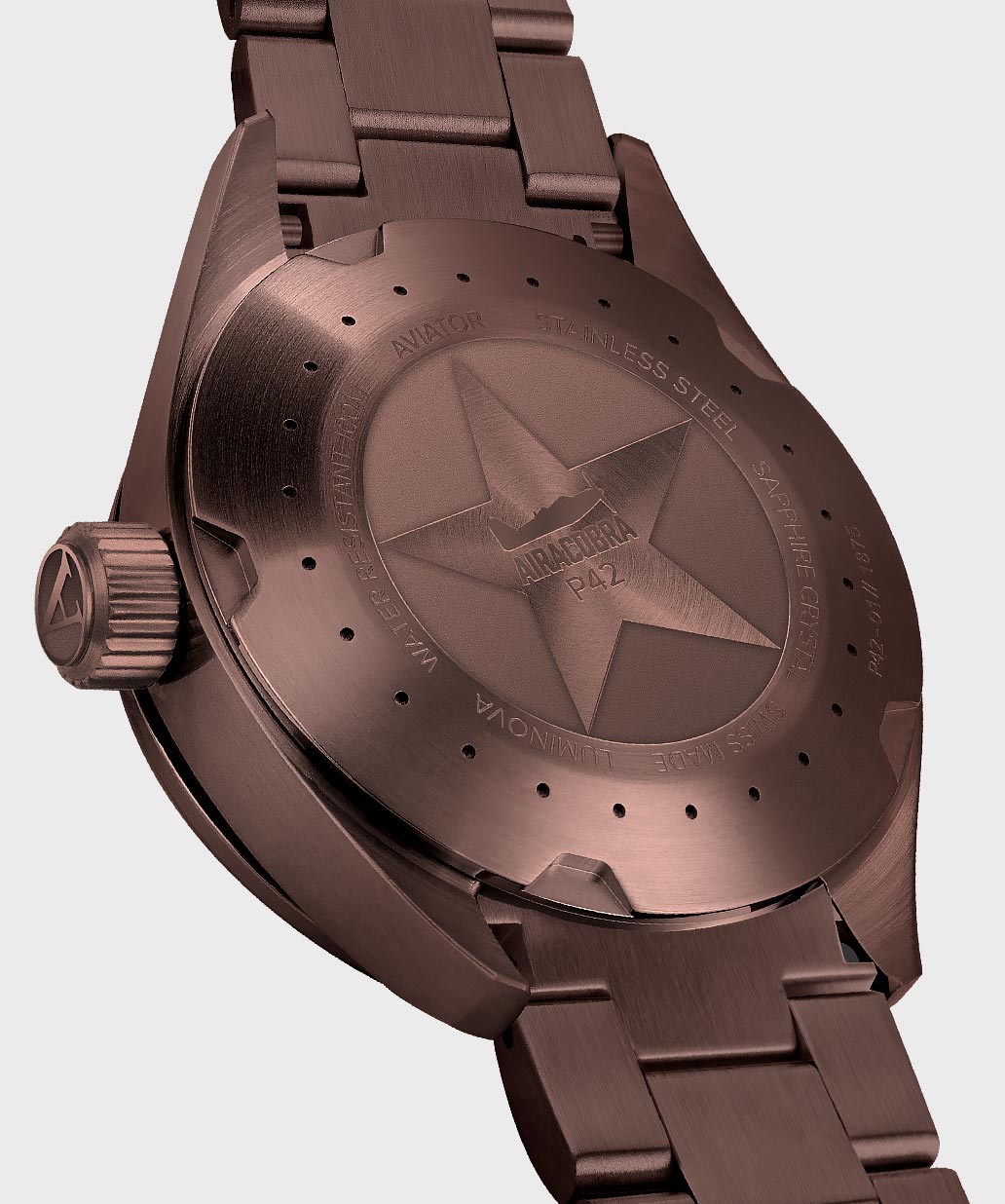 Airacobra P42 V.1.22.8.151.5 Pilot`s Watch by AVIATOR Watch Brand
