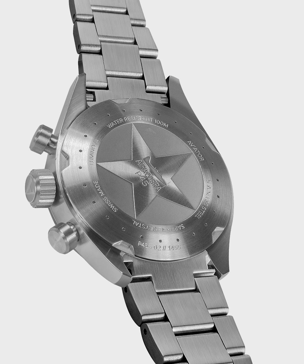 Airacobra P45 Chrono V.2.25.0.169.5Pilot`s Watch by AVIATOR Watch Brand