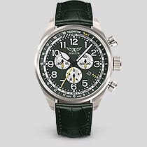 Airacobra P45 Chrono V.2.25.7.171.4Pilot`s Watch by AVIATOR Watch Brand