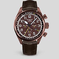 Airacobra P45 Chrono V.2.25.8.172.4Pilot`s Watch by AVIATOR Watch Brand