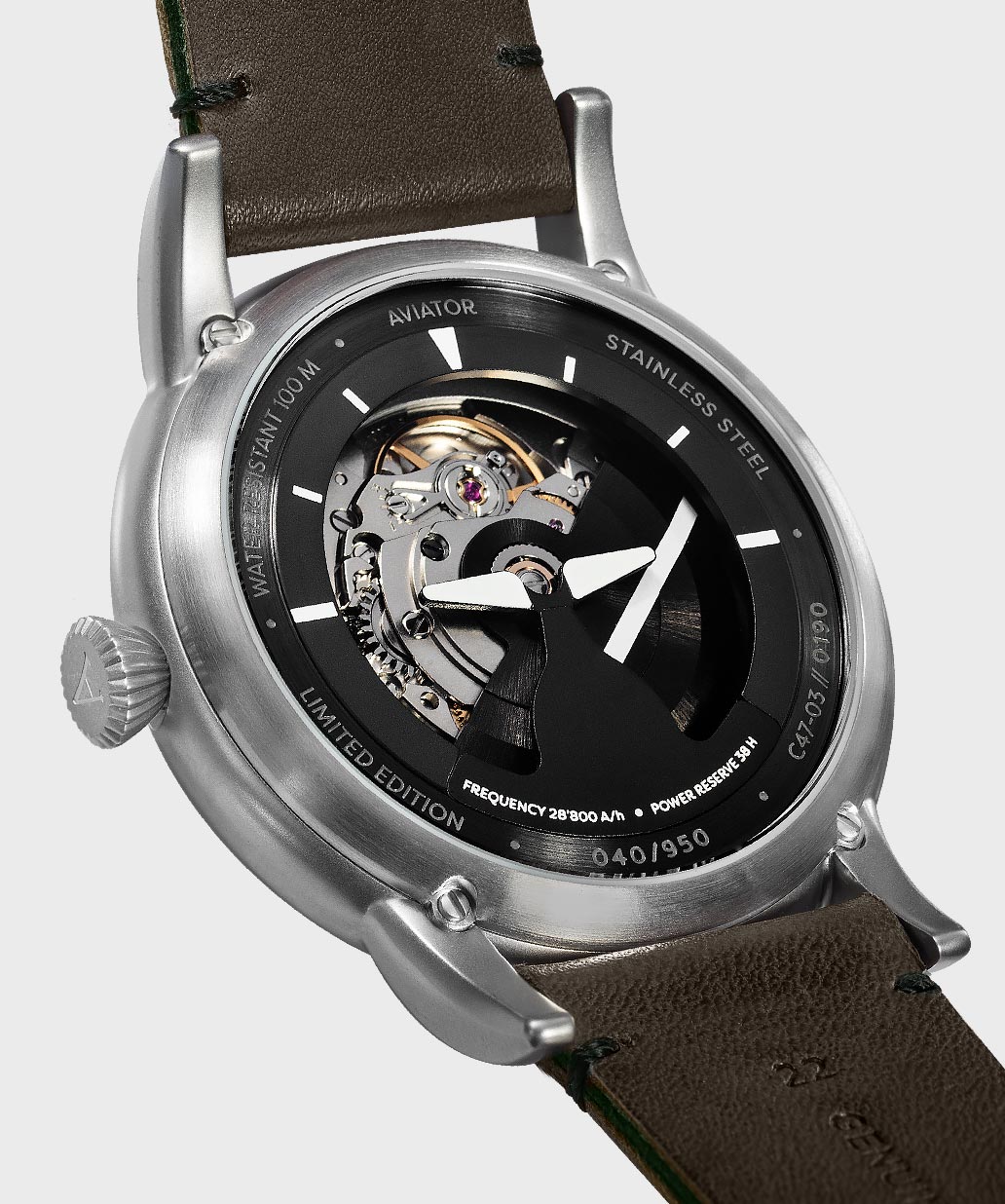 Douglas Dakota V.3.31.0.227.4 Pilot`s Watch by AVIATOR Watch Brand