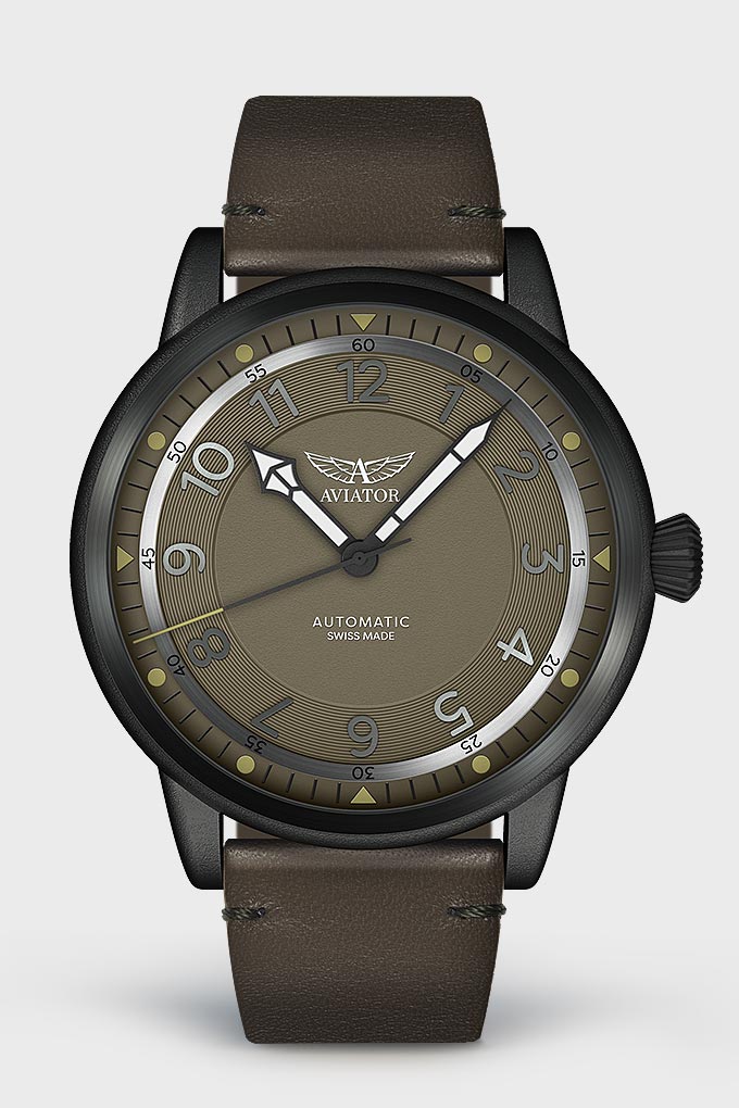 Douglas Dakota V.3.31.5.227.4 Pilot`s Watch by AVIATOR Watch Brand