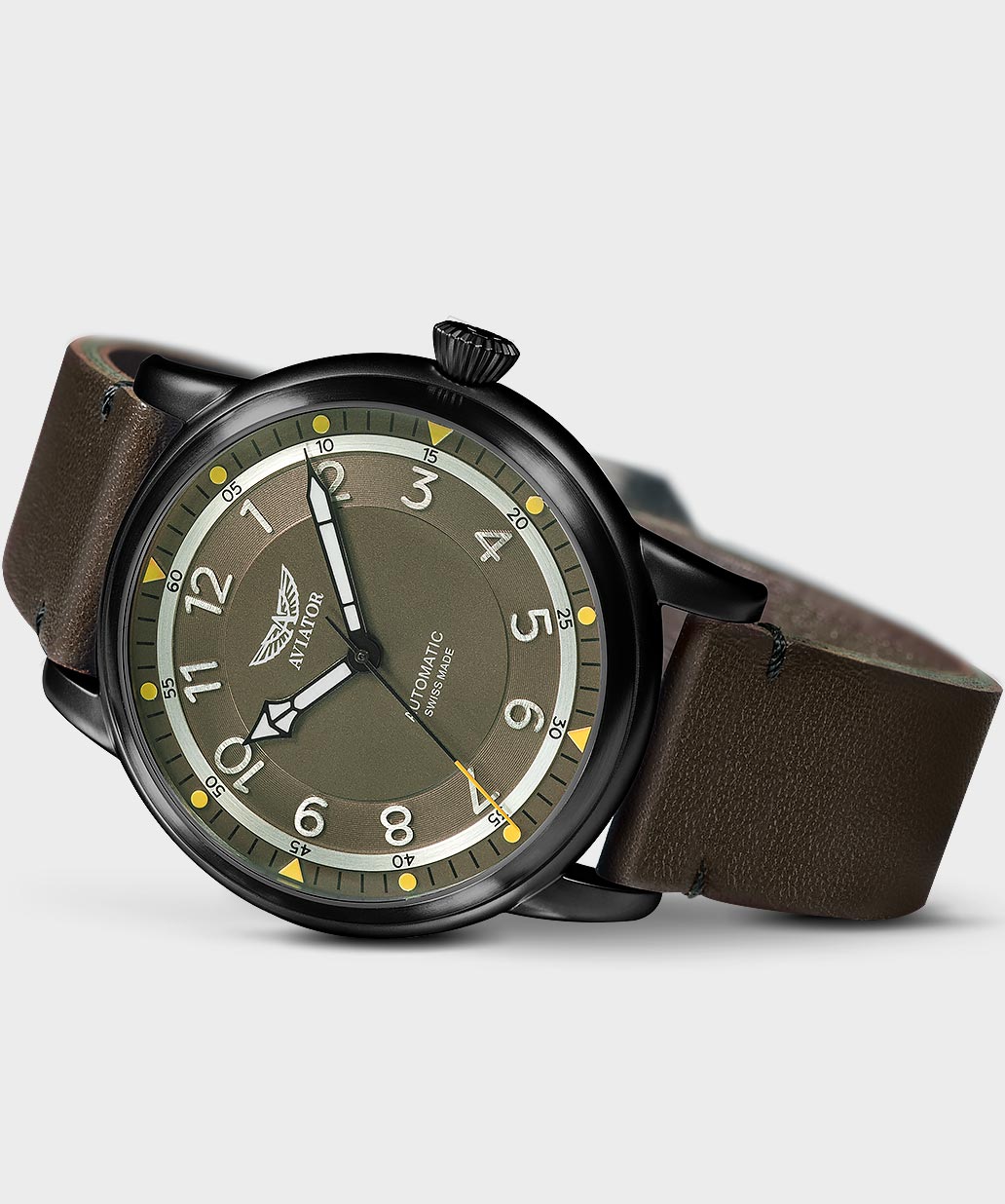 Douglas Dakota V.3.31.5.227.4 Pilot`s Watch by AVIATOR Watch Brand