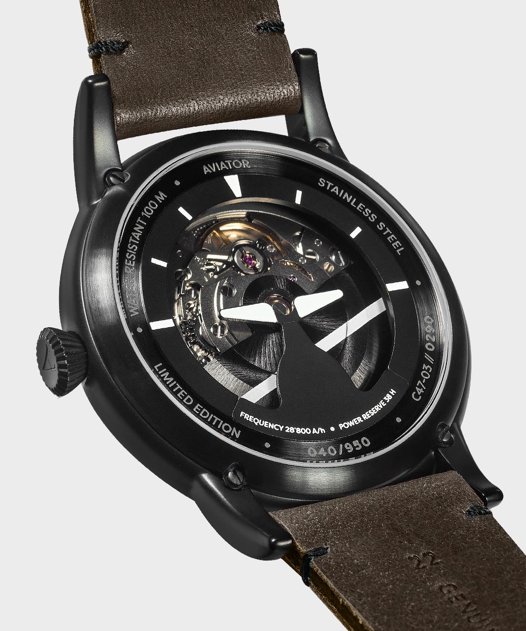 Douglas Dakota V.3.31.5.227.4 Pilot`s Watch by AVIATOR Watch Brand