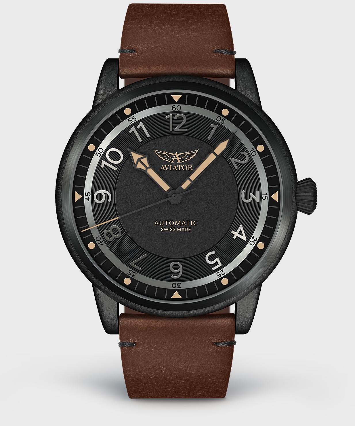 Douglas Dakota V.3.31.5.228.4 Pilot`s Watch by AVIATOR Watch Brand