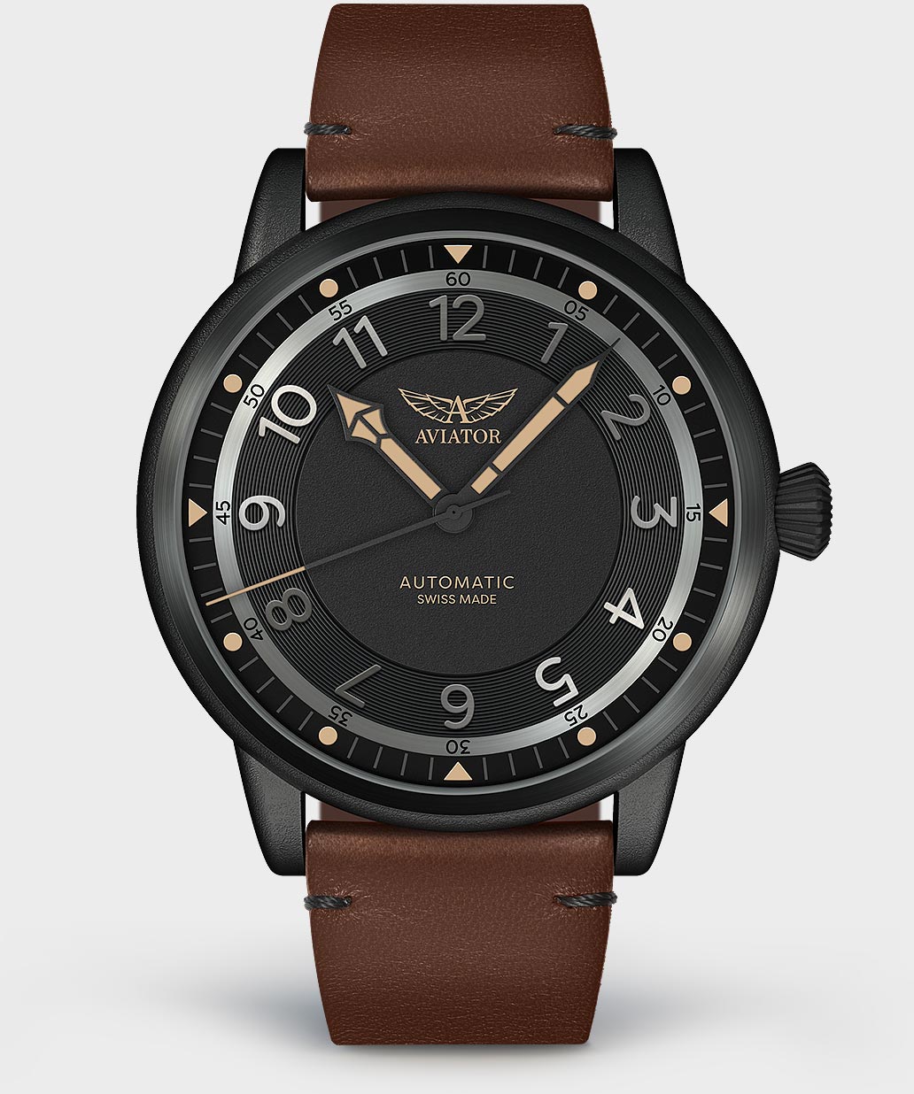 Douglas Dakota V.3.31.5.228.4 Pilot`s Watch by AVIATOR Watch Brand