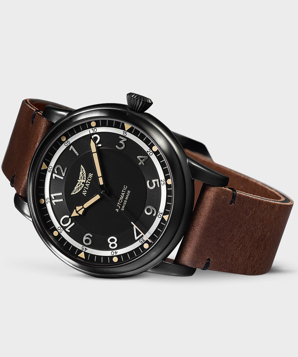 Douglas Dakota V.3.31.5.228.4 Pilot`s Watch by AVIATOR Watch Brand