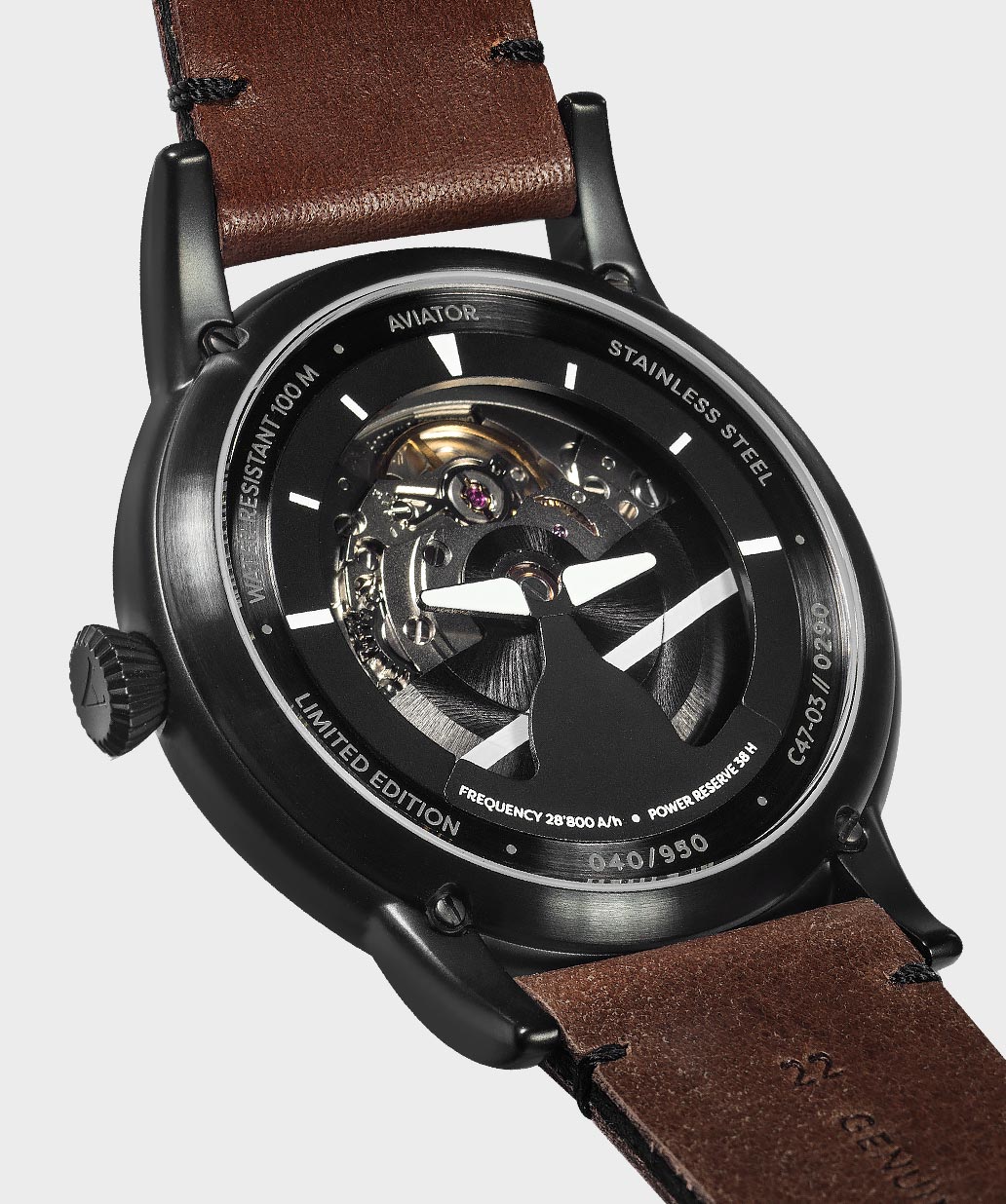 Douglas Dakota V.3.31.5.228.4 Pilot`s Watch by AVIATOR Watch Brand