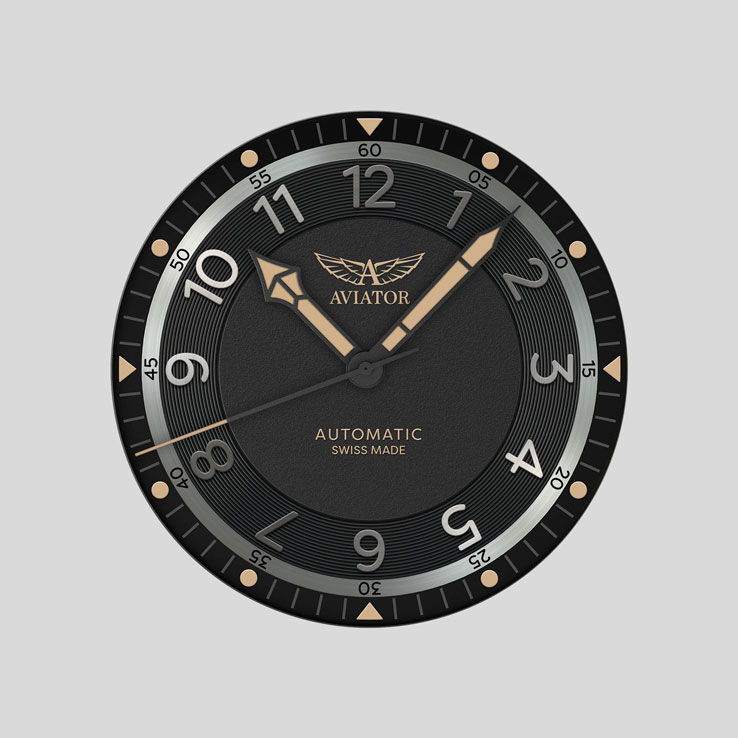 Dakota shop aviator watch