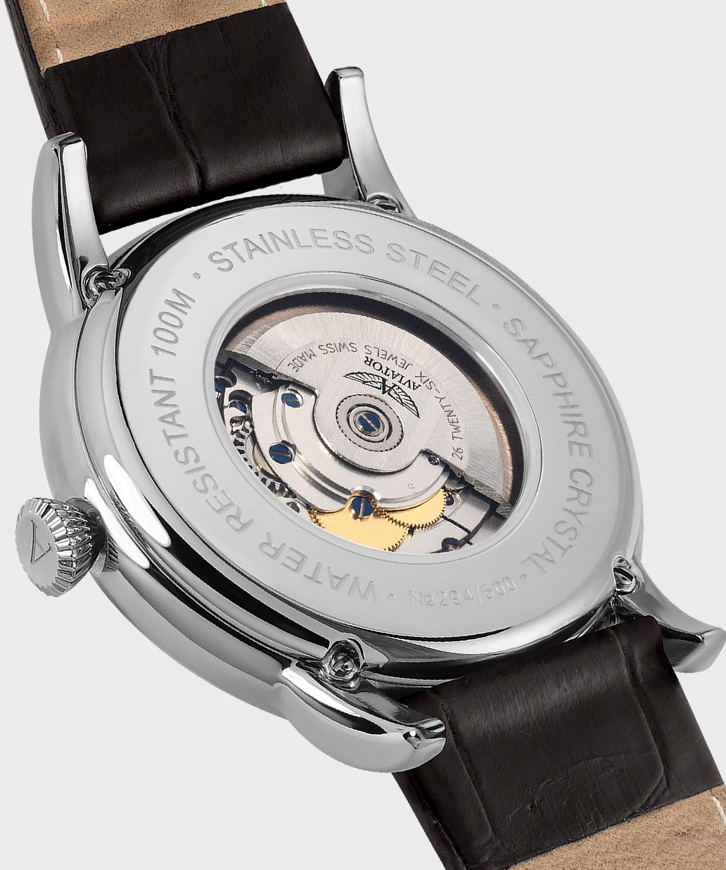 Douglas Day-Date V.3.20.0.140.4 Pilot`s Watch by AVIATOR Watch Brand