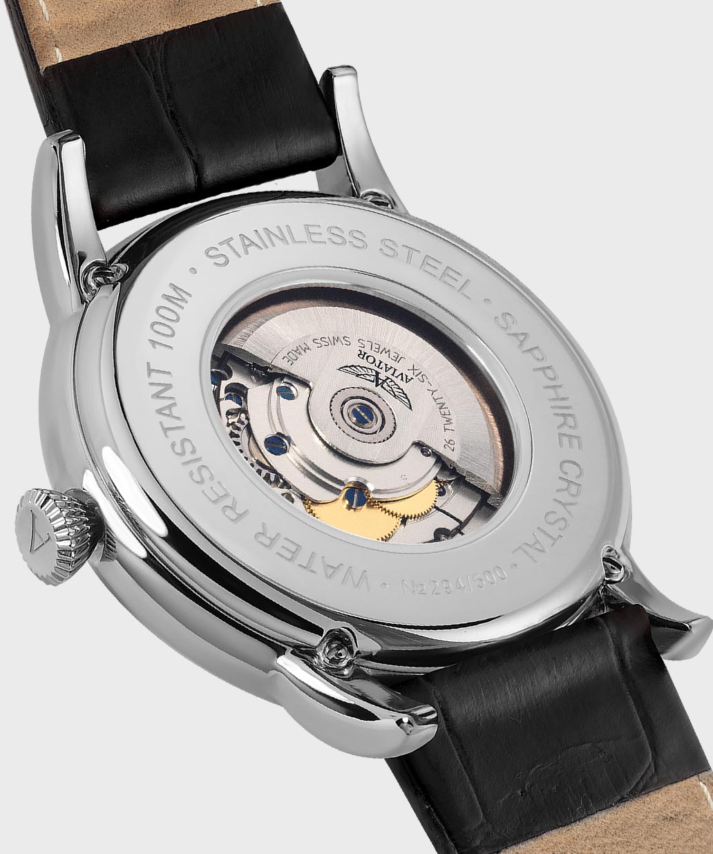 Douglas Day-Date V.3.20.0.142.4 Pilot`s Watch by AVIATOR Watch Brand