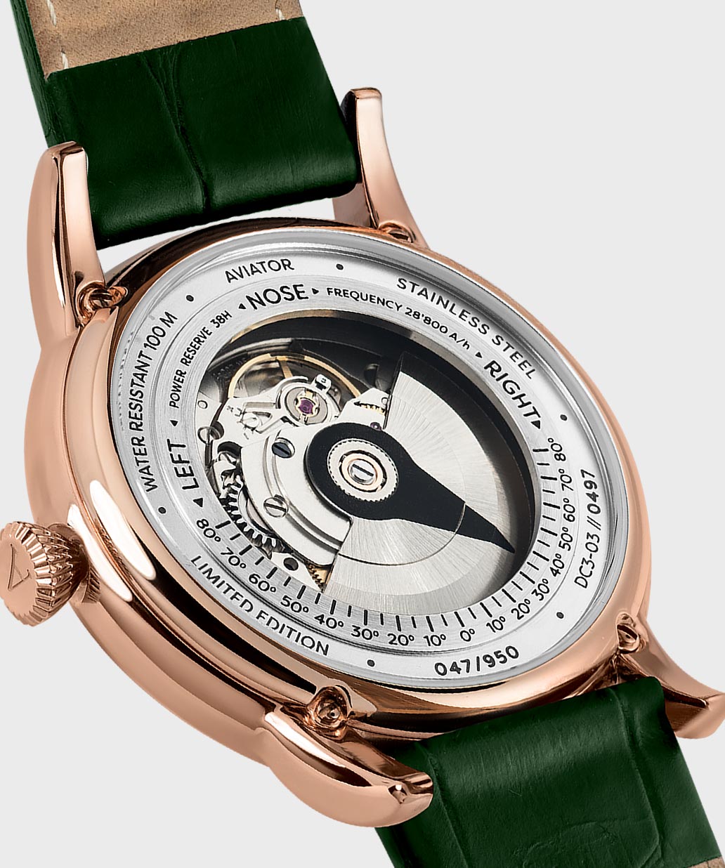 Douglas DC-3 V.3.32.2.237.4 Pilot`s Watch by AVIATOR Watch Brand