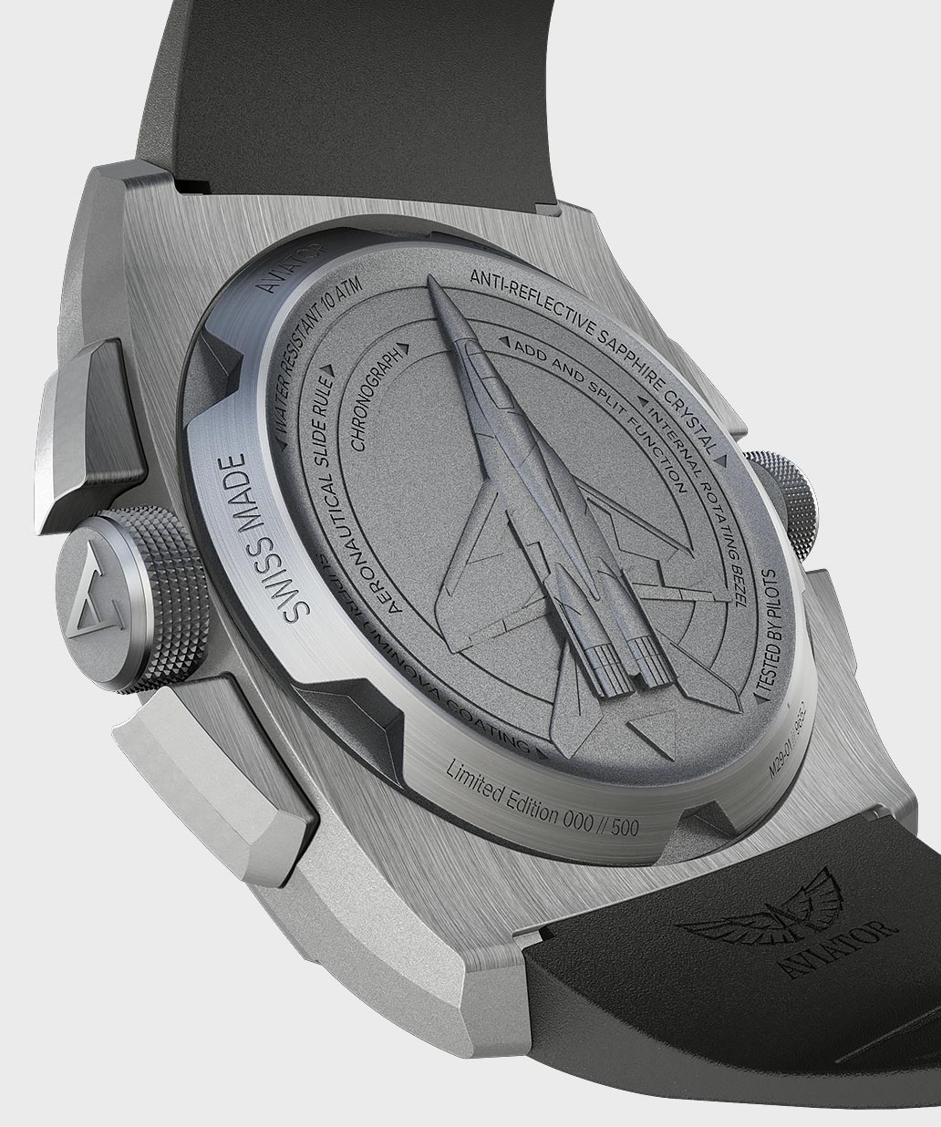MIG-29 SMT M.2.30.0.219.6 Pilot`s Watch by AVIATOR Watch Brand