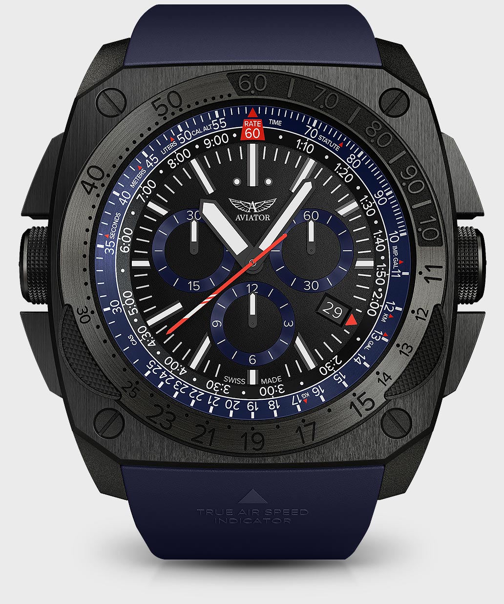 MIG-29 SMT M.2.30.5.213.6 Pilot`s Watch by AVIATOR Watch Brand