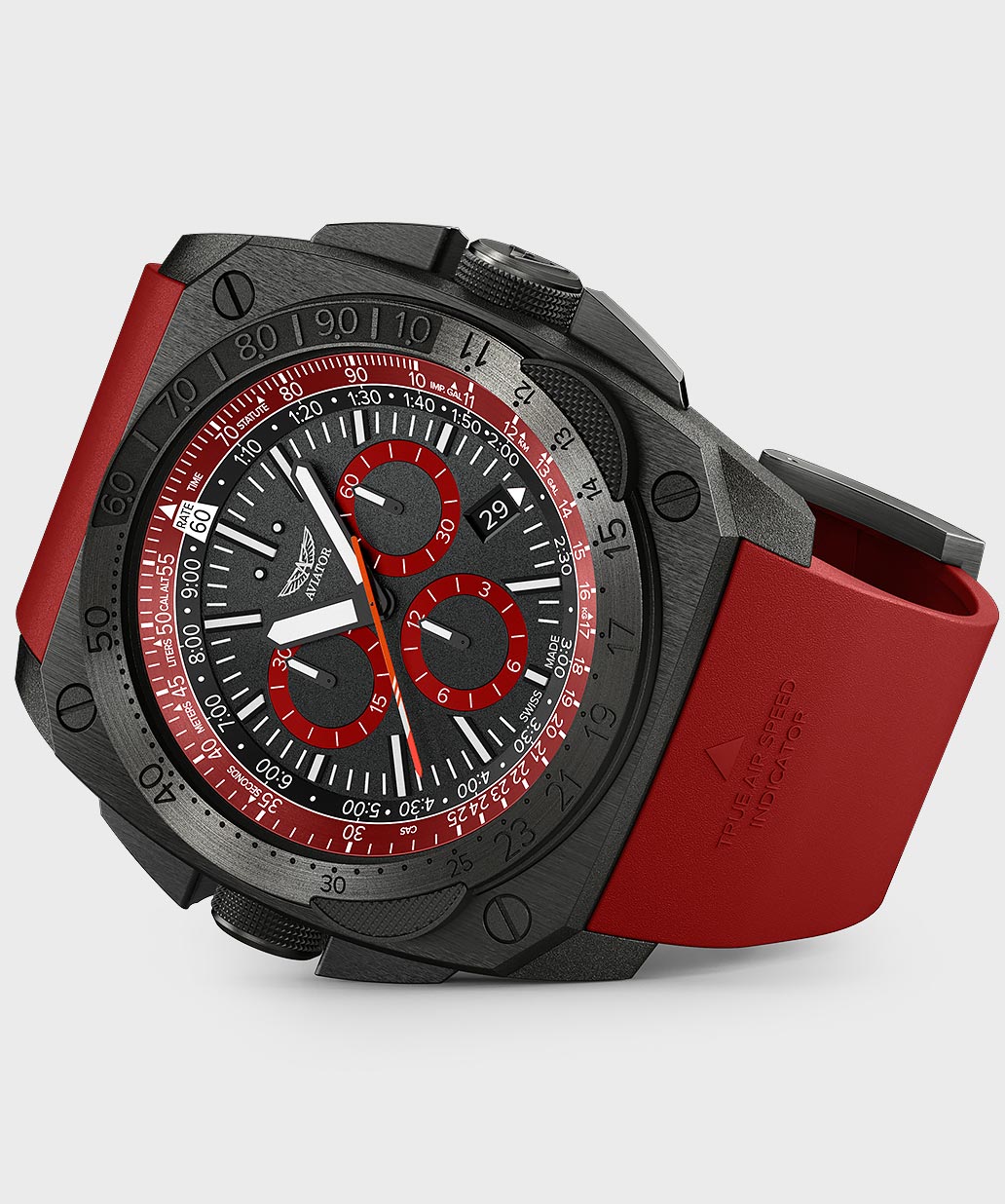 MIG-29 SMT M.2.30.5.215.6 Pilot`s Watch by AVIATOR Watch Brand