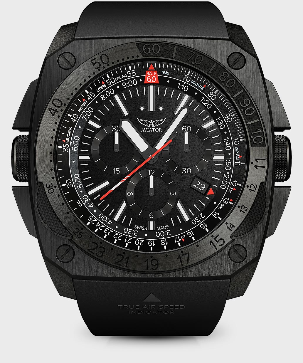 MIG-29 SMT M.2.30.5.216.6 Pilot`s Watch by AVIATOR Watch Brand