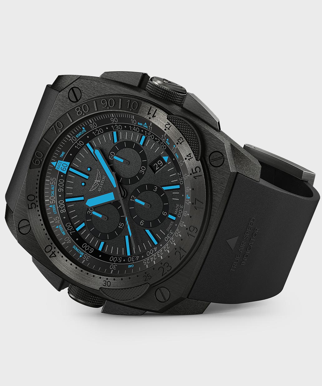 MIG-29 SMT M.2.30.5.217.6 Pilot`s Watch by AVIATOR Watch Brand