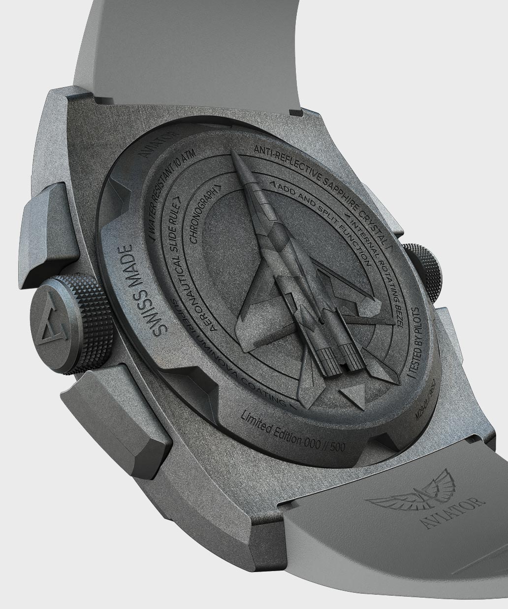 MIG-29 SMT M.2.30.7.221.6 Pilot`s Watch by AVIATOR Watch Brand